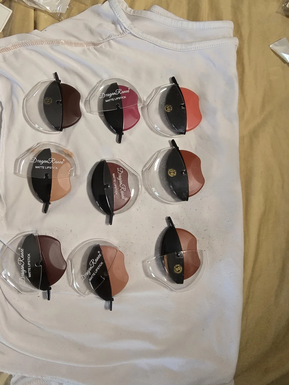 Matte Lipstick Duo - Warm Pink & Rose Shades
